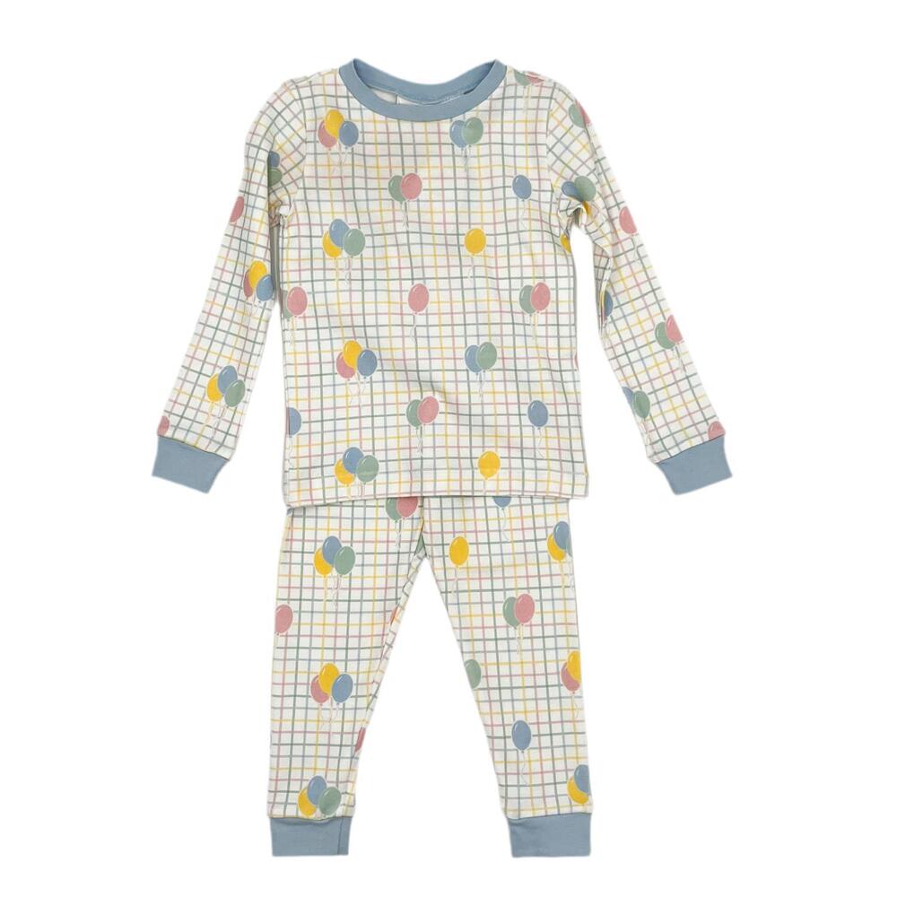 NEW LULLABY SET kids' sweet pea pj set in park blue